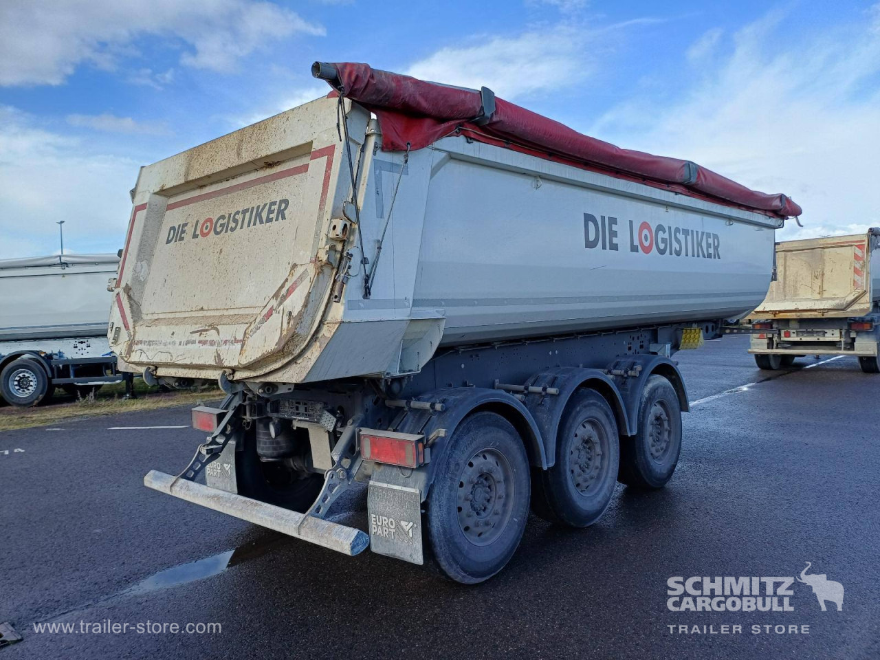 Tipper semi-trailer SCHMITZ Auflieger Kipper Stahlrundmulde 24m³: picture 7 Tipper semi-trailer SCHMITZ Auflieger Kipper Stahlrundmulde 24m³: picture 7