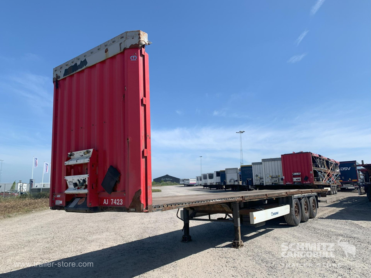 KRONE Platform Standard - Dropside/ Flatbed semi-trailer: picture 1 KRONE Platform Standard - Dropside/ Flatbed semi-trailer: picture 1