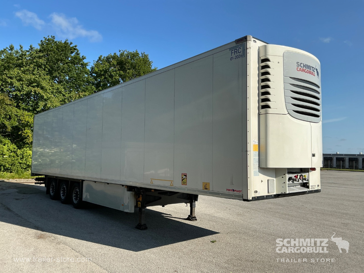 SCHMITZ Reefer Meat hanging system - Isothermal semi-trailer: picture 1 SCHMITZ Reefer Meat hanging system - Isothermal semi-trailer: picture 1