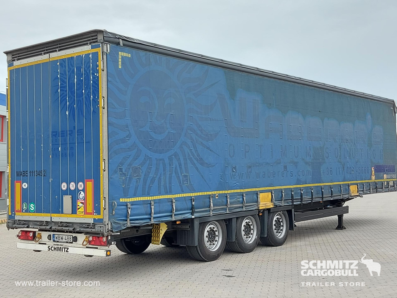 SCHMITZ Curtainsider Mega - Curtainsider semi-trailer: picture 3 SCHMITZ Curtainsider Mega - Curtainsider semi-trailer: picture 3