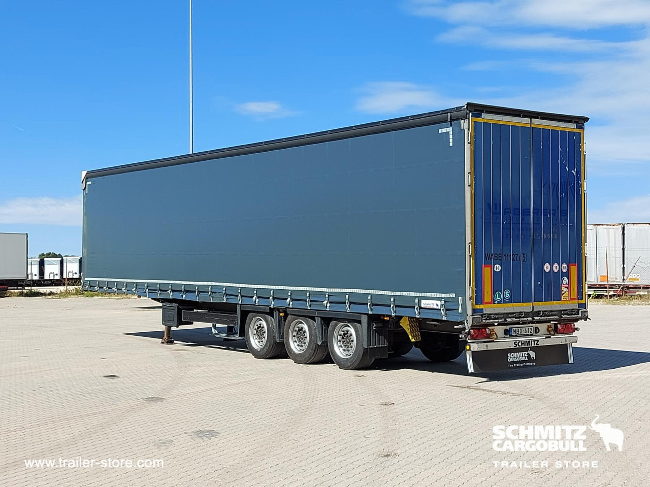 SCHMITZ Tolóponyva Mega - Curtainsider semi-trailer: picture 5 SCHMITZ Tolóponyva Mega - Curtainsider semi-trailer: picture 5