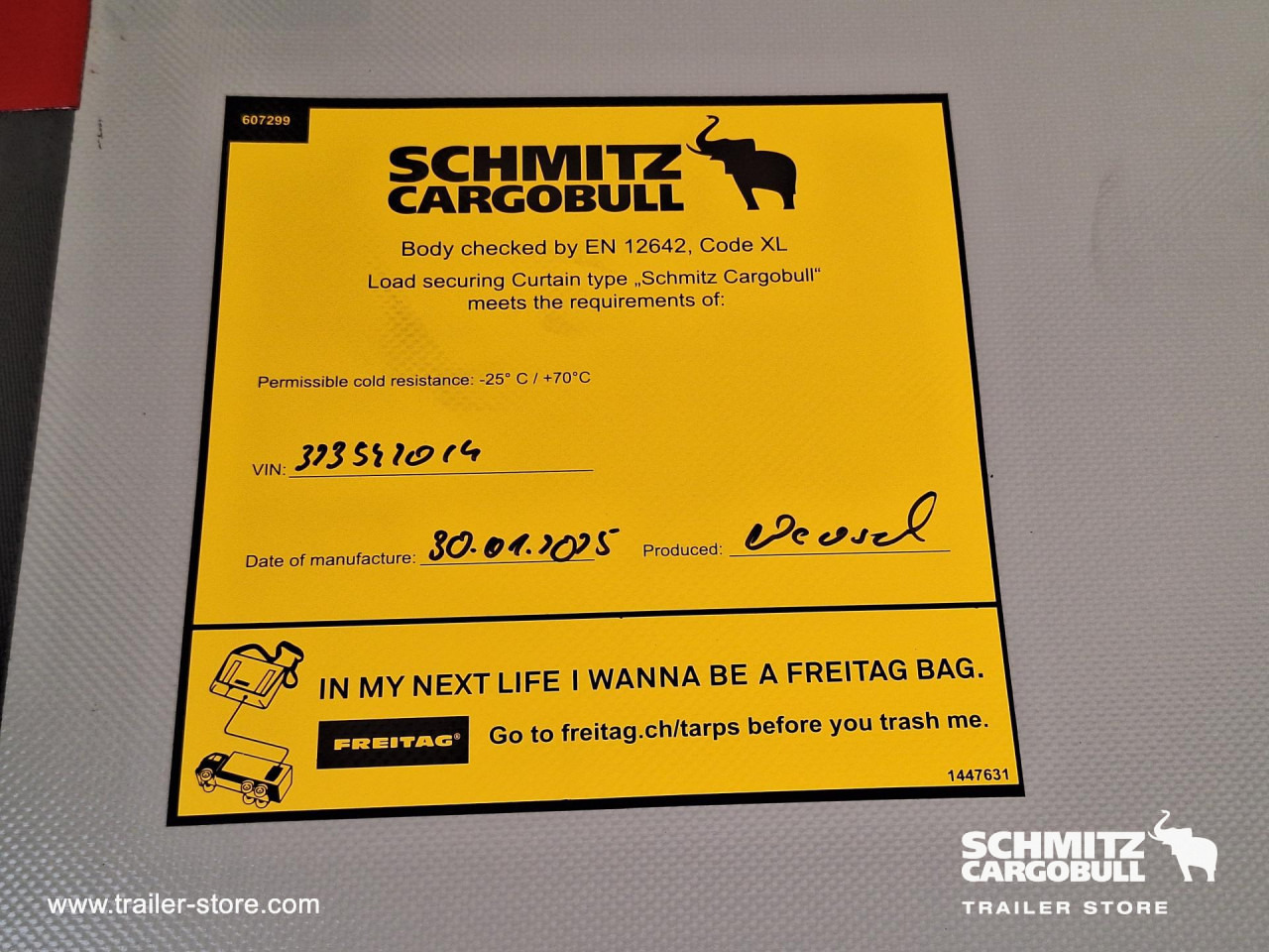 SCHMITZ Tolóponyva Mega - Curtainsider semi-trailer: picture 5 SCHMITZ Tolóponyva Mega - Curtainsider semi-trailer: picture 5