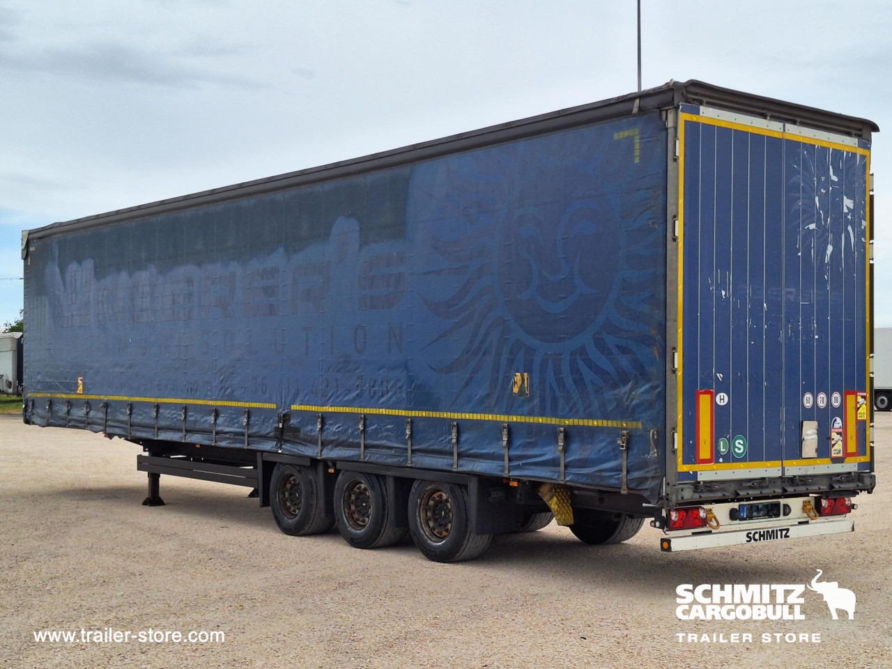 SCHMITZ Tolóponyva Mega - Curtainsider semi-trailer: picture 5 SCHMITZ Tolóponyva Mega - Curtainsider semi-trailer: picture 5