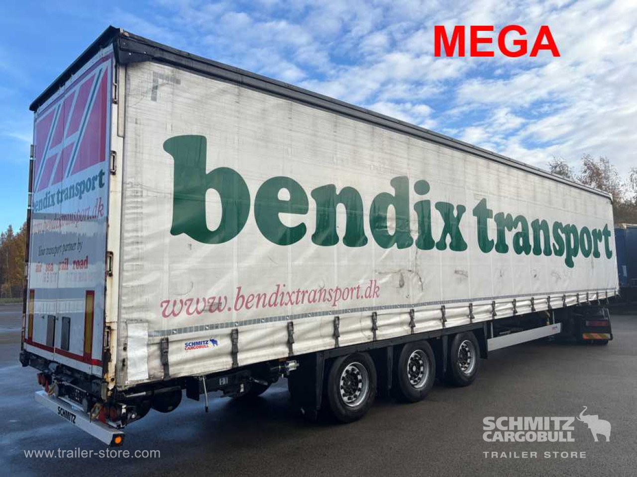 SCHMITZ Curtainsider Mega - Curtainsider semi-trailer: picture 1 SCHMITZ Curtainsider Mega - Curtainsider semi-trailer: picture 1