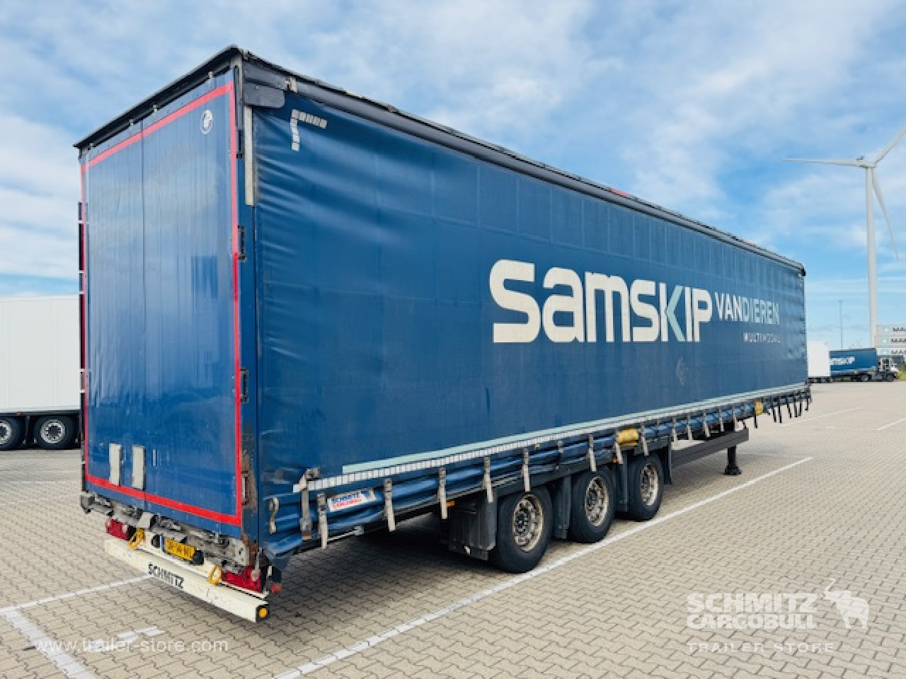 SCHMITZ Oplegger Schuifzeil Mega - Curtainsider semi-trailer: picture 1 SCHMITZ Oplegger Schuifzeil Mega - Curtainsider semi-trailer: picture 1