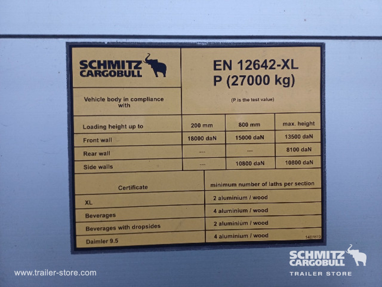 SCHMITZ Oplegger Schuifzeil Standard - Curtainsider semi-trailer: picture 2 SCHMITZ Oplegger Schuifzeil Standard - Curtainsider semi-trailer: picture 2