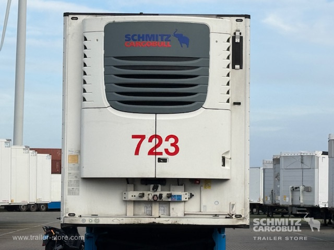 Isothermal semi-trailer SCHMITZ Oplegger Vries Multitemp Double deck: picture 13 Isothermal semi-trailer SCHMITZ Oplegger Vries Multitemp Double deck: picture 13