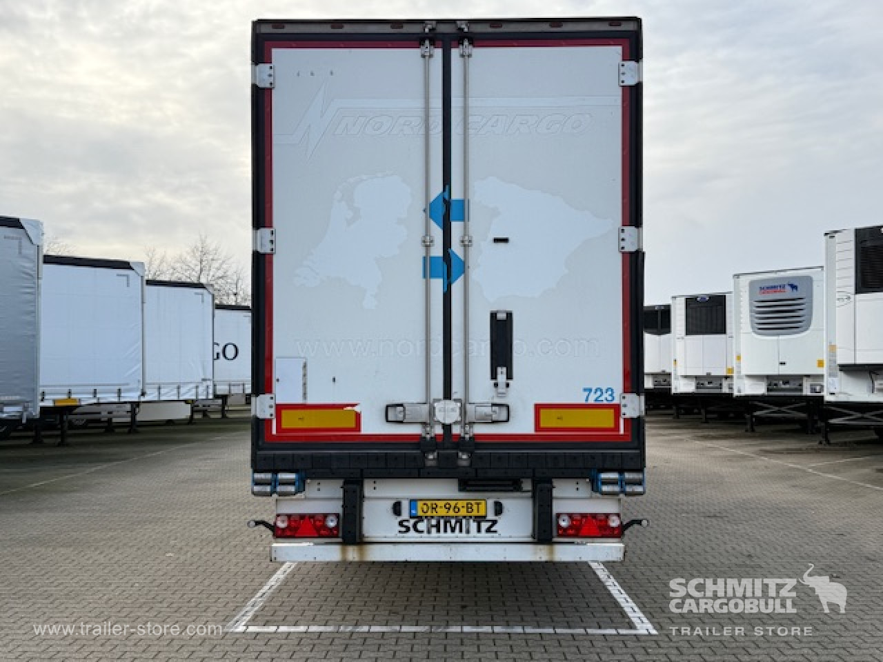 Isothermal semi-trailer SCHMITZ Oplegger Vries Multitemp Double deck: picture 12 Isothermal semi-trailer SCHMITZ Oplegger Vries Multitemp Double deck: picture 12