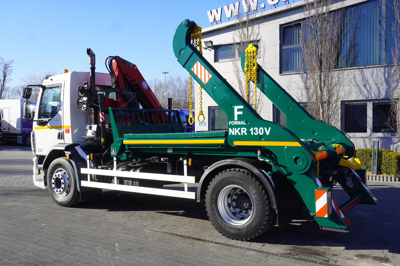 DAF LF 18.310 E6 / Skip loader Fornal NKR 130V / HDS HMF 735 K2 / Manual gearbox - Crane truck: picture 5 DAF LF 18.310 E6 / Skip loader Fornal NKR 130V / HDS HMF 735 K2 / Manual gearbox - Crane truck: picture 5