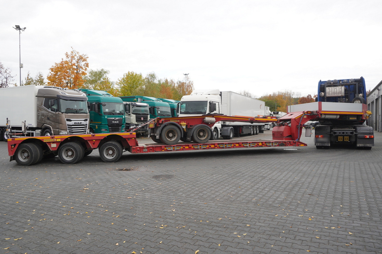 FAYMONVILLE F-S43-1ACA+D2 low bed Tief Bet semi-trailer / Load capacity 49 tons / Deck 15.5 m - Low loader semi-trailer: picture 5 FAYMONVILLE F-S43-1ACA+D2 low bed Tief Bet semi-trailer / Load capacity 49 tons / Deck 15.5 m - Low loader semi-trailer: picture 5