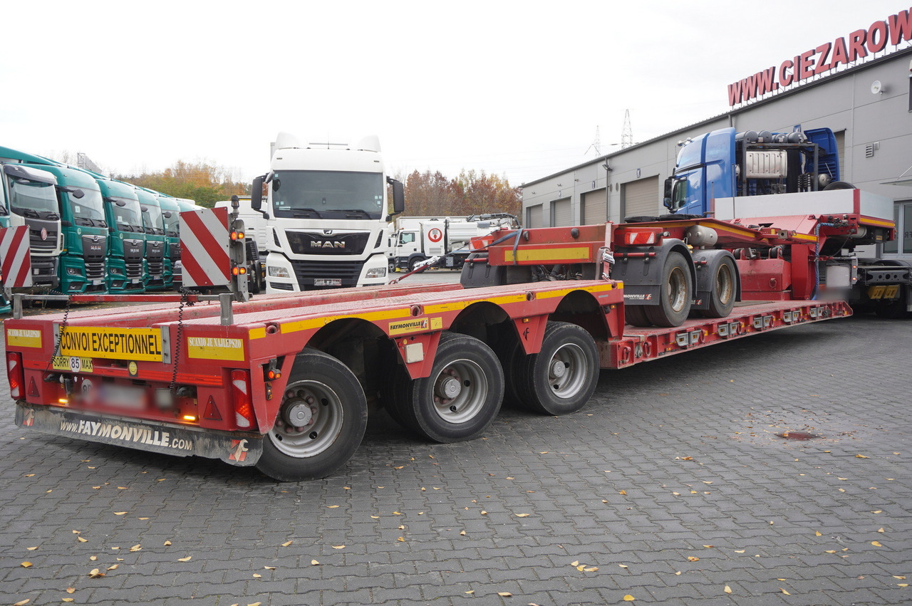 FAYMONVILLE F-S43-1ACA+D2 low bed Tief Bet semi-trailer / Load capacity 49 tons / Deck 15.5 m - Low loader semi-trailer: picture 4 FAYMONVILLE F-S43-1ACA+D2 low bed Tief Bet semi-trailer / Load capacity 49 tons / Deck 15.5 m - Low loader semi-trailer: picture 4