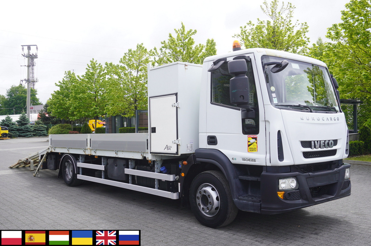 IVECO Eurocargo 150 E25 / 90 tho. km !!! / Tow truck - Dropside/ Flatbed truck: picture 1 IVECO Eurocargo 150 E25 / 90 tho. km !!! / Tow truck - Dropside/ Flatbed truck: picture 1