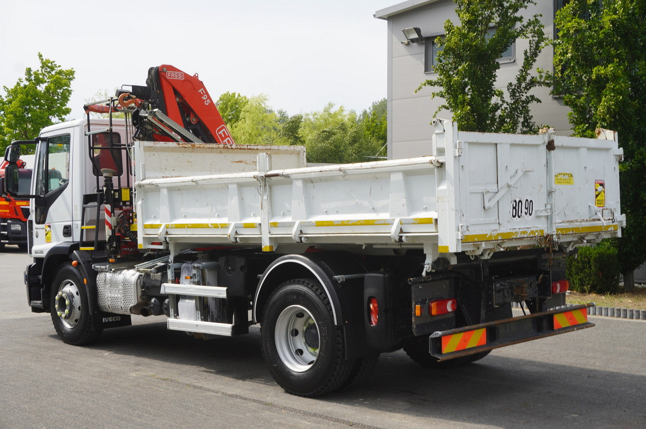 Crane truck IVECO Eurocargo 160-250 / Fassi F95 crane / 120 tho. km / 3-sided tipper: picture 6 Crane truck IVECO Eurocargo 160-250 / Fassi F95 crane / 120 tho. km / 3-sided tipper: picture 6