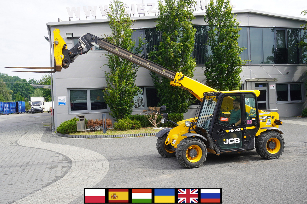 JCB 525-60T5 / 2022 / 860 MTH! / 2.5 T / Reach 6 m / joystick - Telescopic wheel loader: picture 1 JCB 525-60T5 / 2022 / 860 MTH! / 2.5 T / Reach 6 m / joystick - Telescopic wheel loader: picture 1