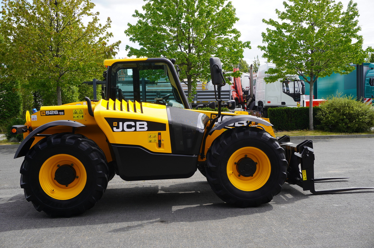 Telescopic wheel loader JCB 526-56 AGRI Plus / 5.6 m telescopic loader / joystick: picture 6