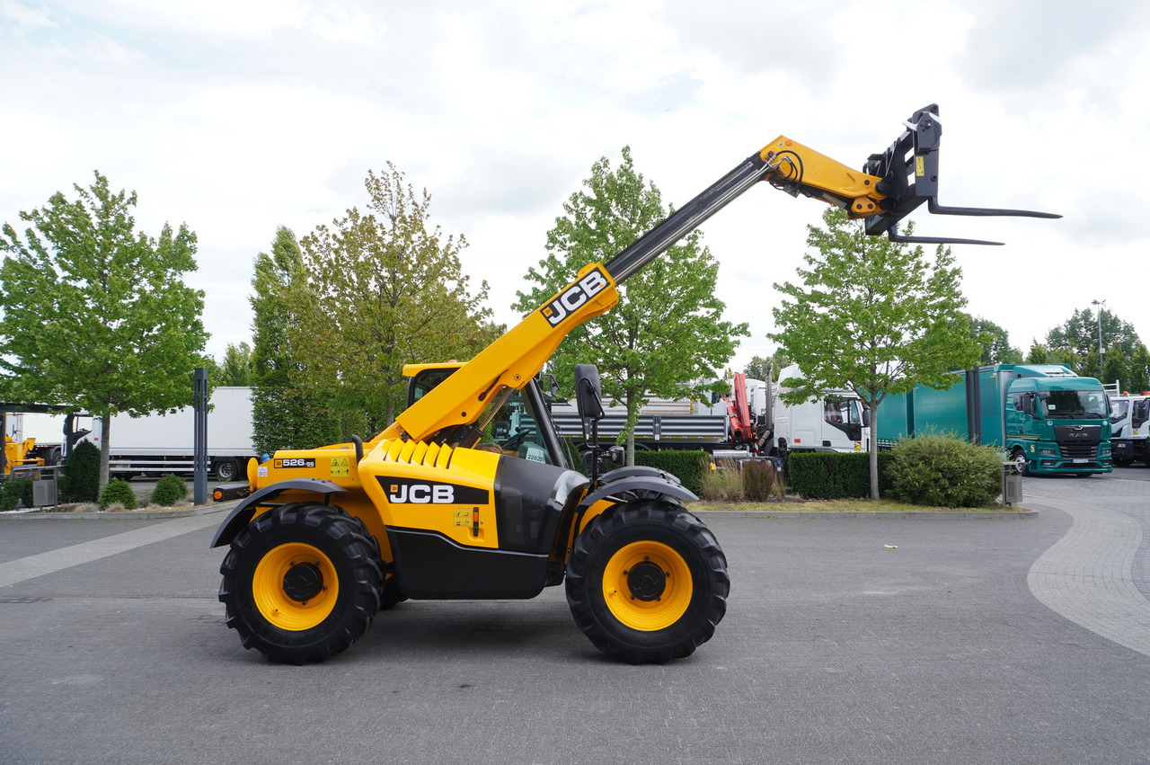 Telescopic wheel loader JCB 526-56 AGRI Plus / 5.6 m telescopic loader / joystick: picture 14