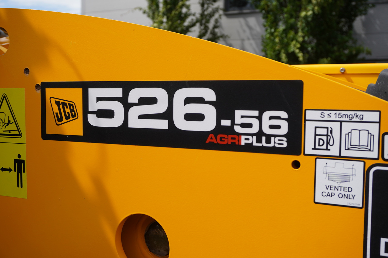 Telescopic wheel loader JCB 526-56 AGRI Plus / 5.6 m telescopic loader / joystick: picture 27