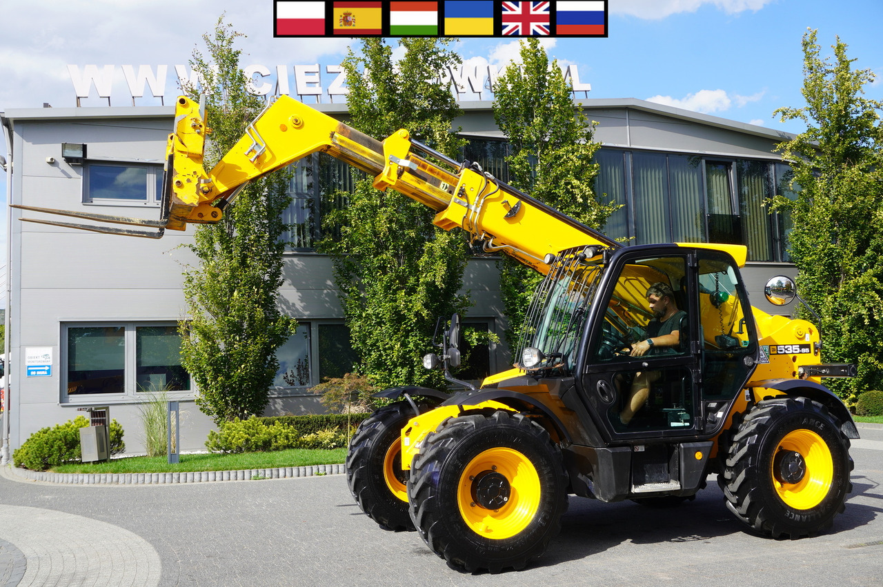 JCB 535-95 / 3.5 T / range 9.5 m / 700 MTH!! - Telescopic wheel loader: picture 1 JCB 535-95 / 3.5 T / range 9.5 m / 700 MTH!! - Telescopic wheel loader: picture 1