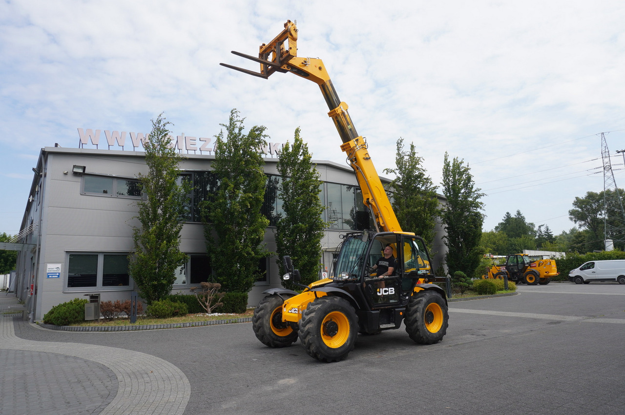 Telescopic wheel loader JCB 535-95 / 3.5 T / range 9.5 m / joystick / 2021: picture 17