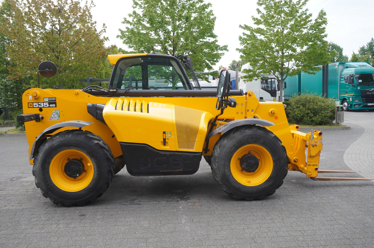 Telescopic wheel loader JCB 535-95 / 3.5 T / range 9.5 m / joystick / 2021: picture 7