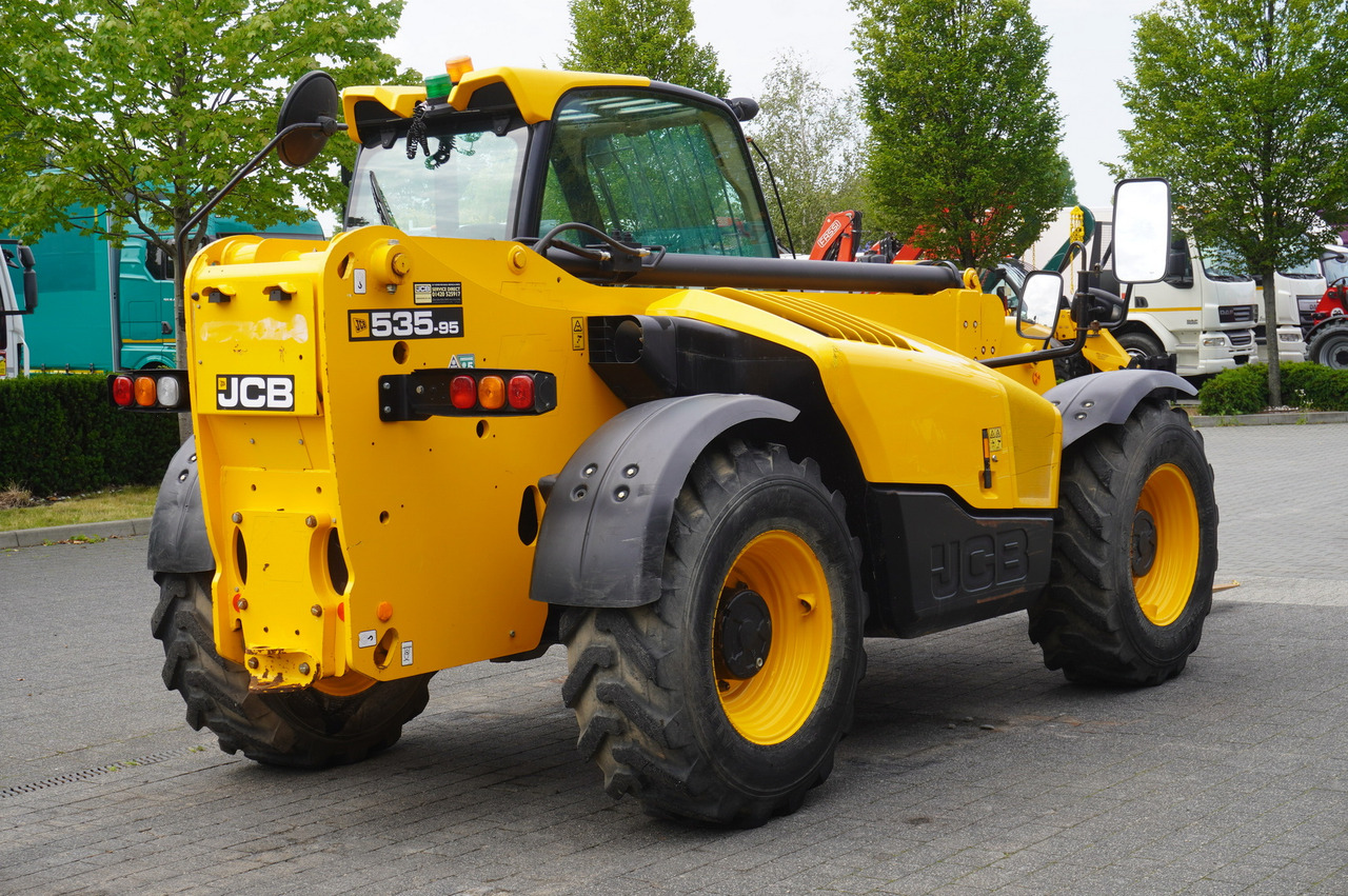 Telescopic wheel loader JCB 535-95 / 3.5 T / range 9.5 m / joystick / 2021: picture 6