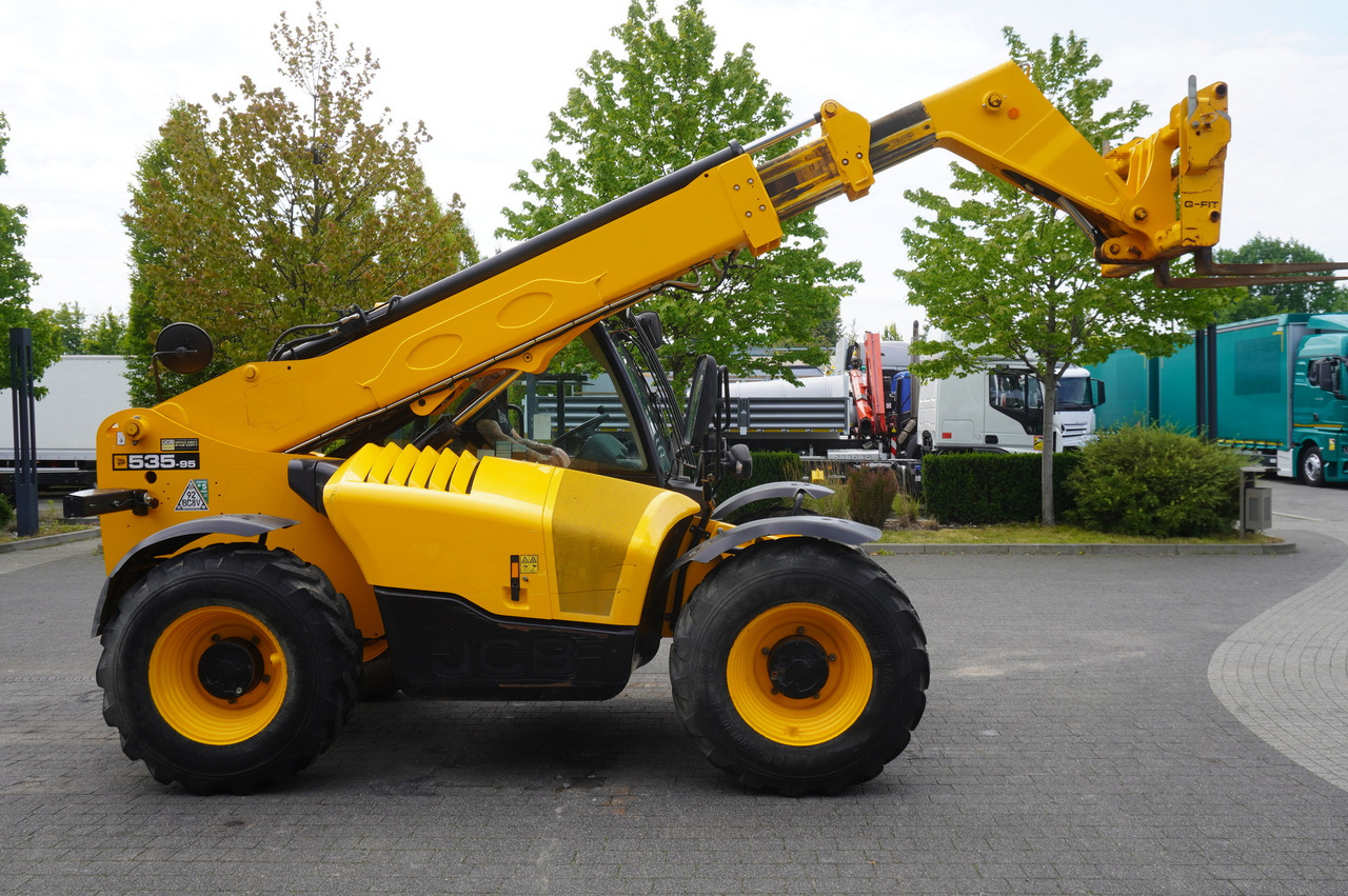 Telescopic wheel loader JCB 535-95 / 3.5 T / range 9.5 m / joystick / 2021: picture 16