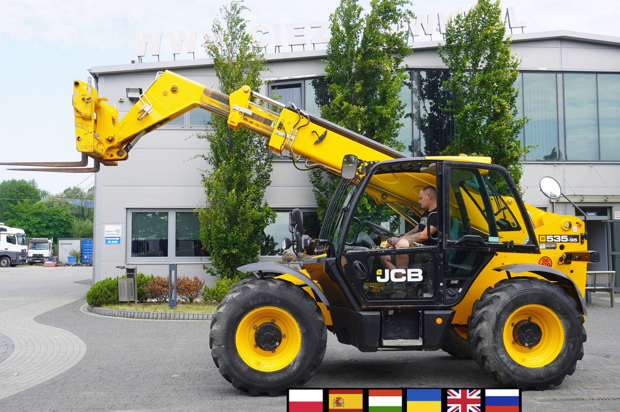 JCB 535-95 / 3.5 T / range 9.5 m / joystick / 2021 - Telescopic handler: picture 1 JCB 535-95 / 3.5 T / range 9.5 m / joystick / 2021 - Telescopic handler: picture 1