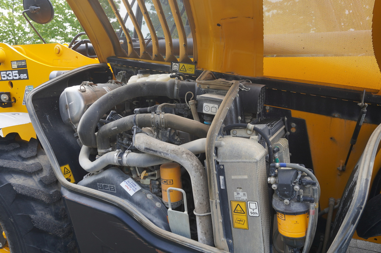 Telescopic wheel loader JCB 535-95 / 3.5 T / range 9.5 m / joystick / 2021: picture 11