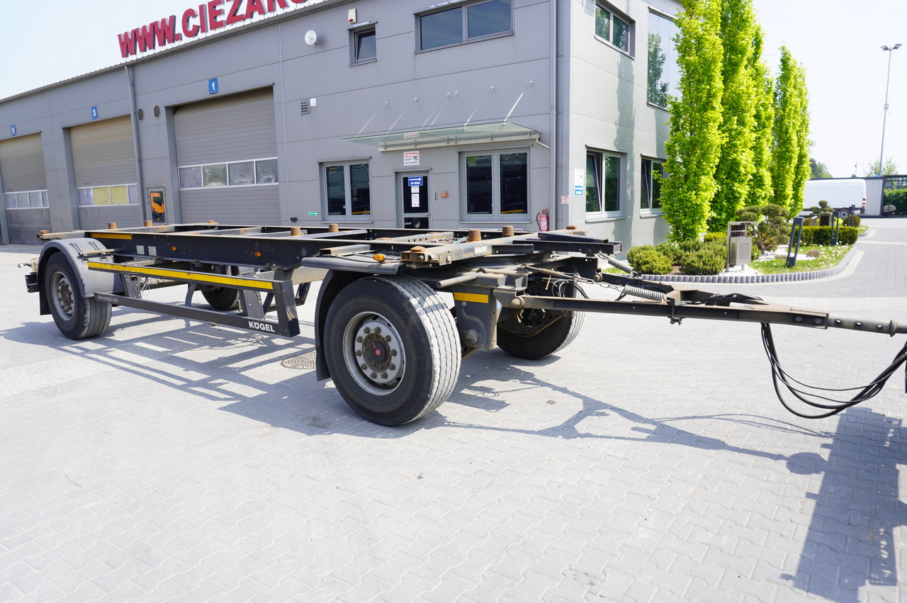 Chassis trailer KOGEL AWE 18, two-axle, BDF, 7.5m chassis , air suspension, SAF axles: picture 8