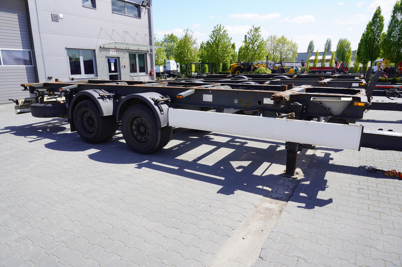 KRONE BDF / 18 t - Chassis trailer: picture 1 KRONE BDF / 18 t - Chassis trailer: picture 1