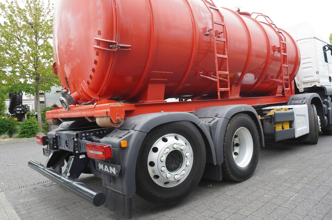 Tank truck MAN TGS 35.420 8×2 / NEW septic barrel 13000 L / 3 steered axles: picture 13
