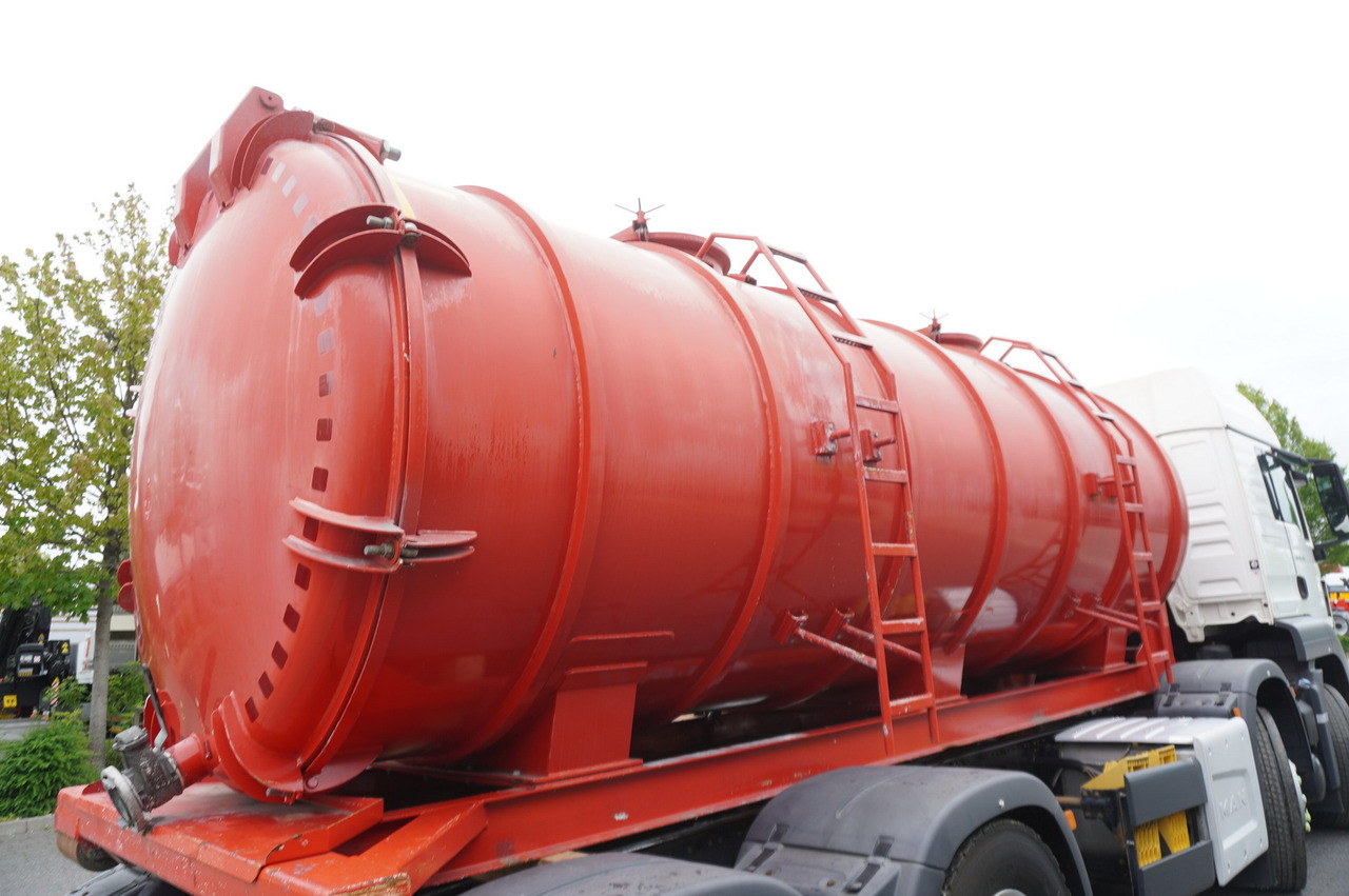 Tank truck MAN TGS 35.420 8×2 / NEW septic barrel 13000 L / 3 steered axles: picture 10