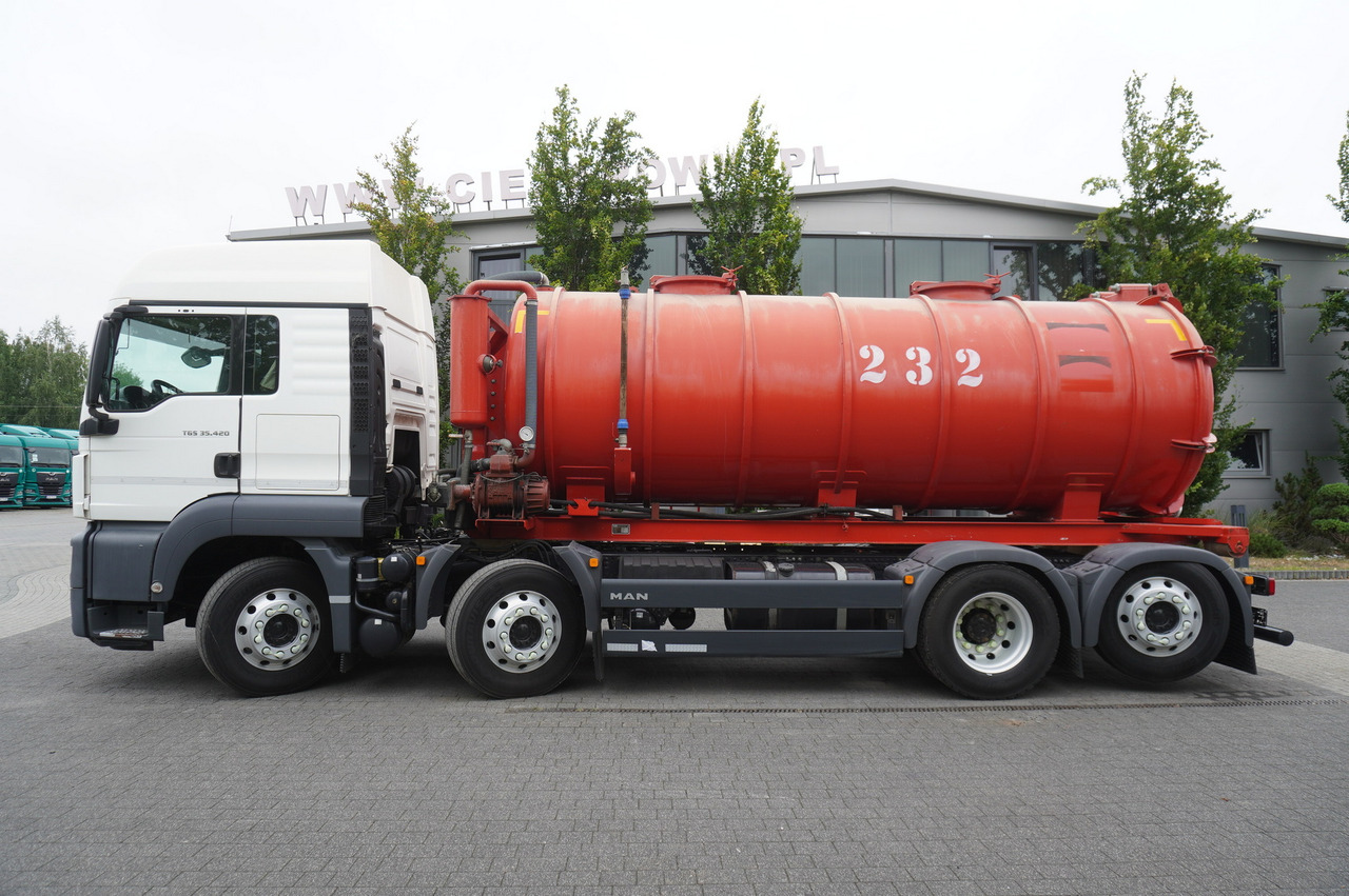 MAN TGS 35.420 8×2 / NEW septic barrel 13000 L / 3 steered axles - Tank truck: picture 2 MAN TGS 35.420 8×2 / NEW septic barrel 13000 L / 3 steered axles - Tank truck: picture 2