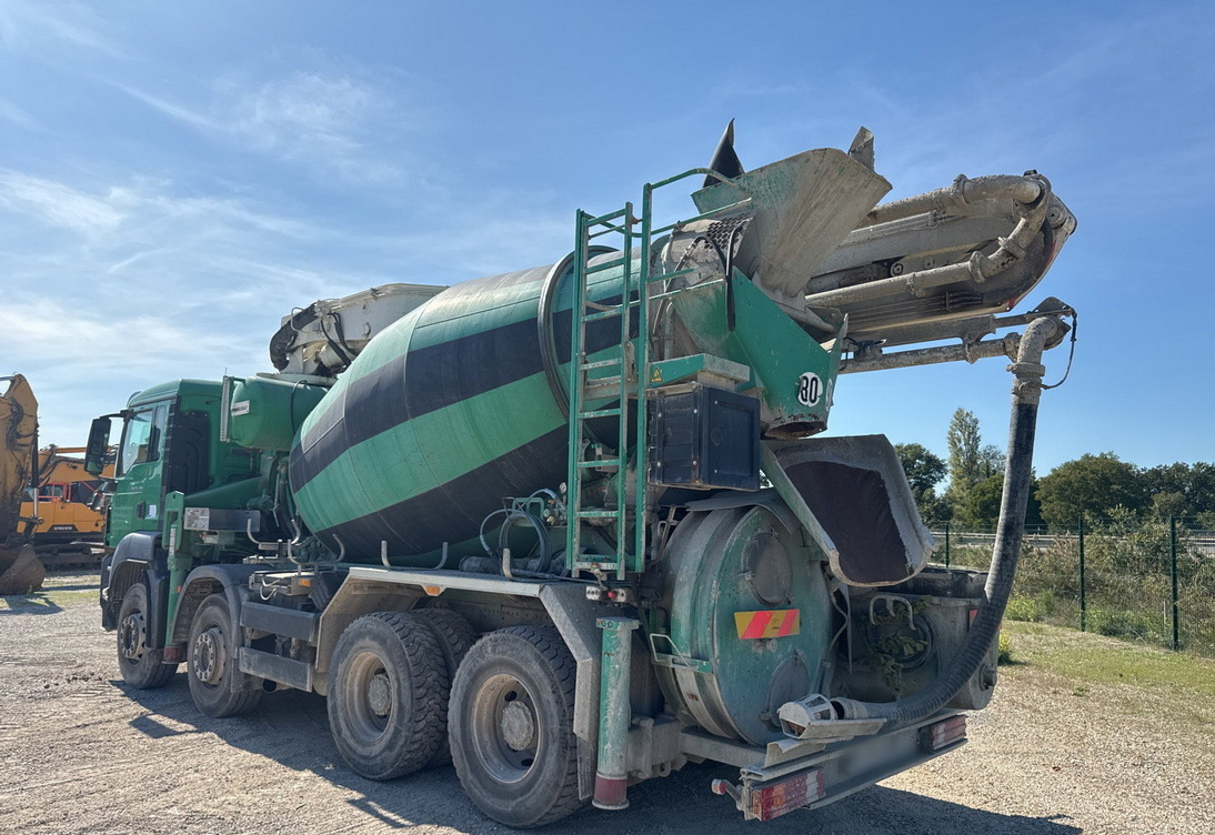 MAN TGS 35.480 8x4 Concrete Mixer Pump truck / Putzmeister M24-3 / 1600 MTH! - Concrete pump truck: picture 4 MAN TGS 35.480 8x4 Concrete Mixer Pump truck / Putzmeister M24-3 / 1600 MTH! - Concrete pump truck: picture 4