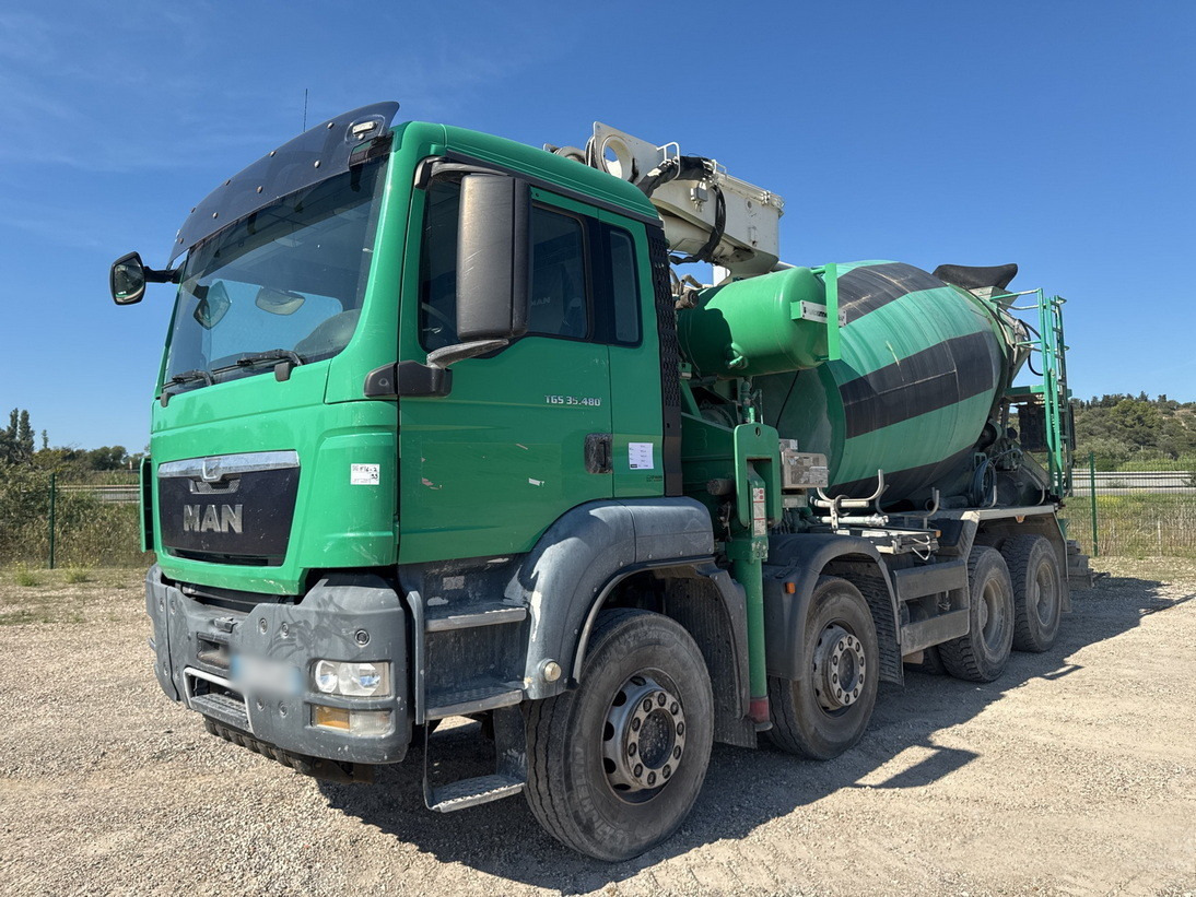 MAN TGS 35.480 8x4 Concrete Mixer Pump truck / Putzmeister M24-3 / 1600 MTH! - Concrete pump truck: picture 2 MAN TGS 35.480 8x4 Concrete Mixer Pump truck / Putzmeister M24-3 / 1600 MTH! - Concrete pump truck: picture 2