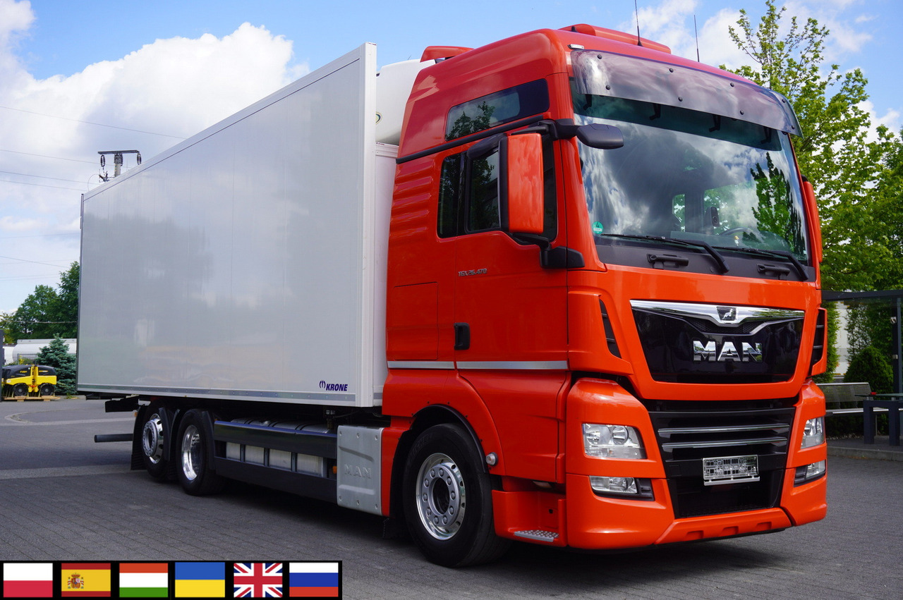MAN TGX 26.470 / Krone refrigerator bitemperature doppelstock 20 EPAL / Carrier Supra 1250 MT - Refrigerator truck: picture 1 MAN TGX 26.470 / Krone refrigerator bitemperature doppelstock 20 EPAL / Carrier Supra 1250 MT - Refrigerator truck: picture 1