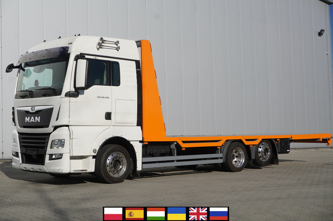 MAN TGX 26.500 6x2 E6 / NEW Tow truck superstructure 8.75 m / steered axle - Autotransporter truck: picture 1 MAN TGX 26.500 6x2 E6 / NEW Tow truck superstructure 8.75 m / steered axle - Autotransporter truck: picture 1