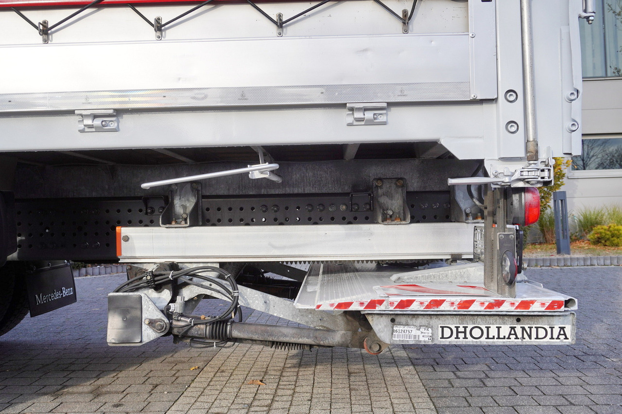 Curtainsider truck MERCEDES-BENZ Actros 1835 E6 4×2 / Curtainsider 21 pallets / tail lift 1.5t: picture 21