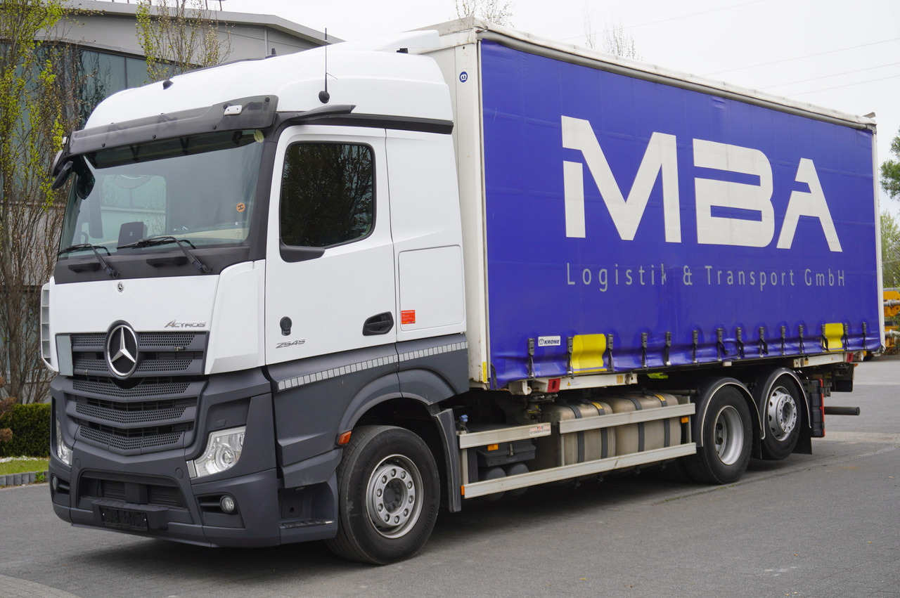 MERCEDES-BENZ Actros 2545 / 2021 / Curtainsider 18 EPAL / sleeper cab - Curtainsider truck: picture 1 MERCEDES-BENZ Actros 2545 / 2021 / Curtainsider 18 EPAL / sleeper cab - Curtainsider truck: picture 1