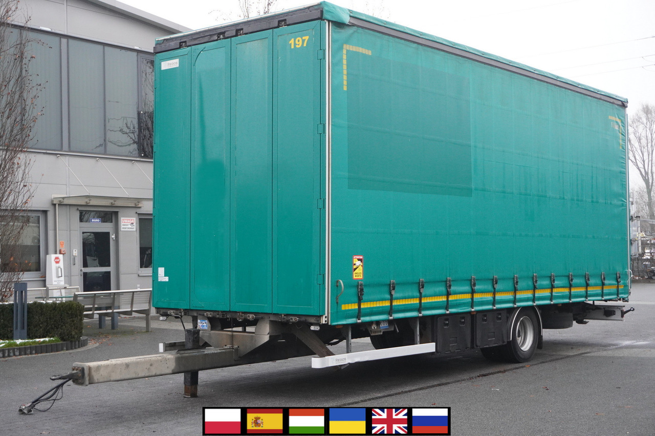 REDOS trailer / 19 EPAL / 4 units - Curtainsider trailer: picture 1 REDOS trailer / 19 EPAL / 4 units - Curtainsider trailer: picture 1