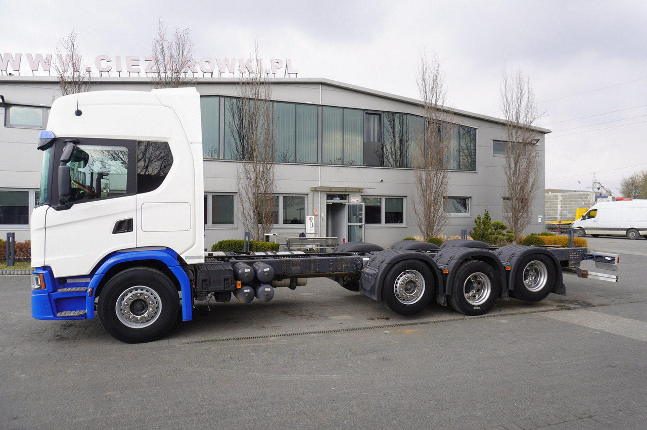 SCANIA G500 8x2 / 2nd axis steered / Chassis 8.35 m / 2021 - Cab chassis truck: picture 3 SCANIA G500 8x2 / 2nd axis steered / Chassis 8.35 m / 2021 - Cab chassis truck: picture 3