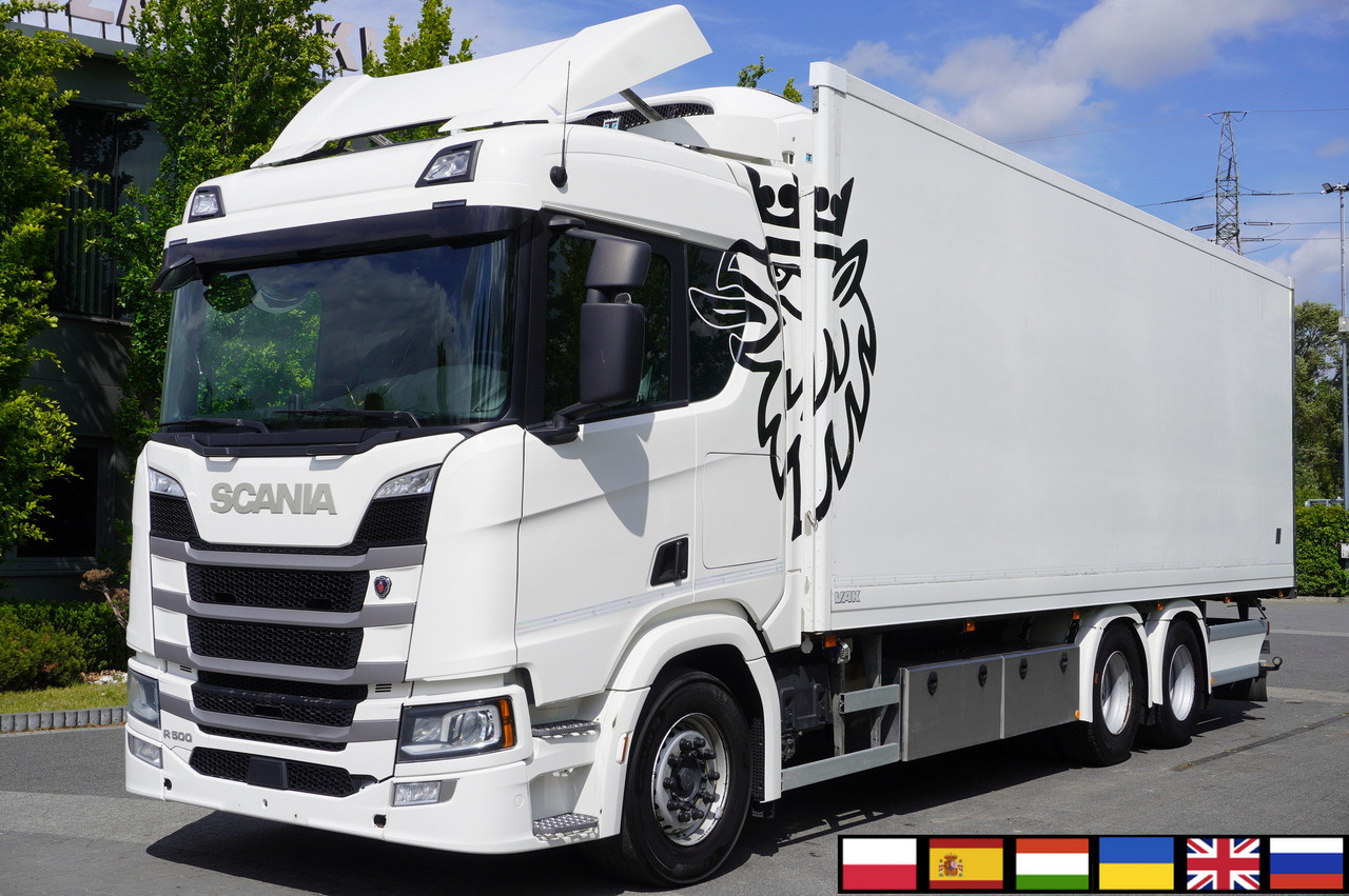 SCANIA R500 6x2 E6 refrigerated Doppelstock 40 EPAL - Refrigerator truck: picture 1 SCANIA R500 6x2 E6 refrigerated Doppelstock 40 EPAL - Refrigerator truck: picture 1