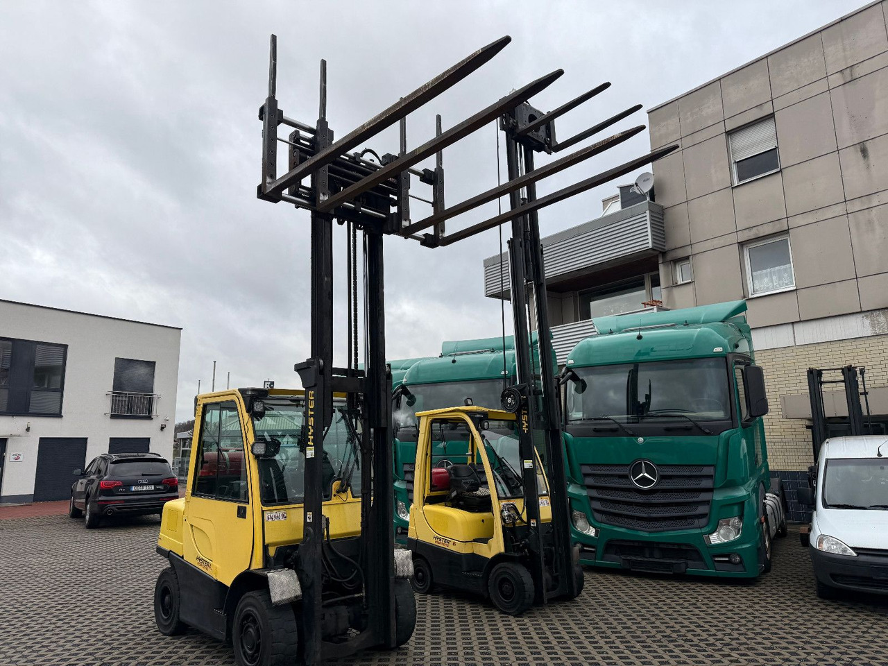 LPG forklift Hyster H1,6 FT drehbare Klammergabel Hyster H1,6 FT drehbare Klammergabel: picture 14