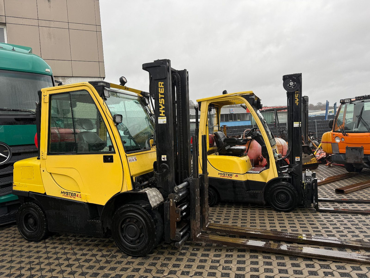 LPG forklift Hyster H1,6 FT drehbare Klammergabel Hyster H1,6 FT drehbare Klammergabel: picture 12
