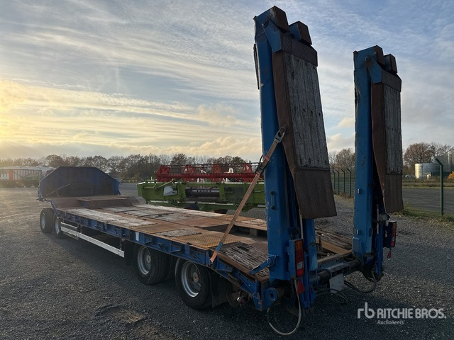 2001 Langendorf TUE 32 Lowboy Trailer - Low loader trailer: picture 3 2001 Langendorf TUE 32 Lowboy Trailer - Low loader trailer: picture 3