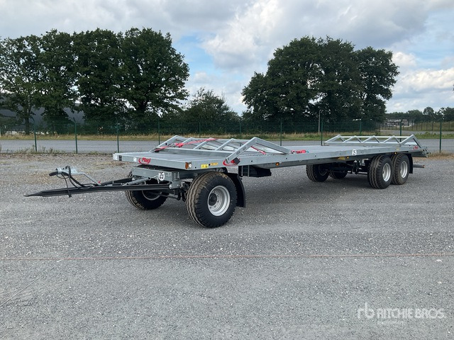 2022 Fliegl DPW180 Tri/A (Unused) Bale Wagon - Farm platform trailer: picture 2 2022 Fliegl DPW180 Tri/A (Unused) Bale Wagon - Farm platform trailer: picture 2