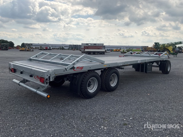 2022 Fliegl DPW180 Tri/A (Unused) Bale Wagon - Farm platform trailer: picture 4 2022 Fliegl DPW180 Tri/A (Unused) Bale Wagon - Farm platform trailer: picture 4