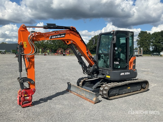 2023 Develon DX55R-7 Mini Excavator: <6.6t - Mini excavator: picture 1 2023 Develon DX55R-7 Mini Excavator: <6.6t - Mini excavator: picture 1