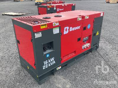 BAUER GENERATOREN GFS-16 ATS 20 kVA (Unused) - Generator set: picture 4 BAUER GENERATOREN GFS-16 ATS 20 kVA (Unused) - Generator set: picture 4