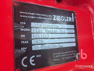 ZIEGLER DISC MASTER PRO (Unused) - Disc harrow: picture 5 ZIEGLER DISC MASTER PRO (Unused) - Disc harrow: picture 5